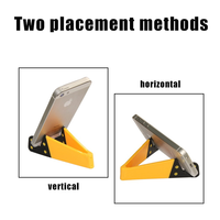 Szybka wysyłka! Uniwersalny składany stojak na telefon komórkowy w kształcie litery V uchwyt na smartfona i Tablet regulowane podparcie uchwytu na telefon 3